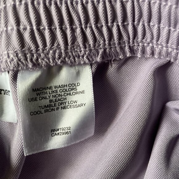 Alfred Dunner Womens Size 16 Lilac Polyester Capri Pants With Pockets & Stud Det - Picture 3 of 9